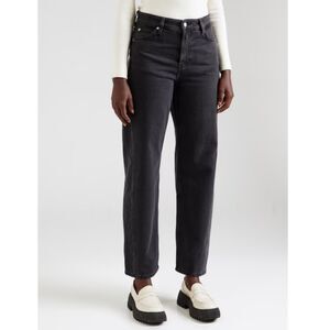 & Other Stories Women's Size 25 Black Denim Loose Fit Straight Jeans